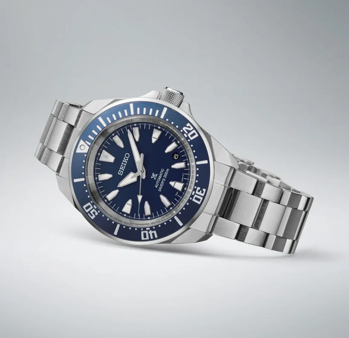 Seiko Prospex 4R Compact Mechanical Divers Cobalt Blue Watch sold by Jura Watches product image thumbnail 3