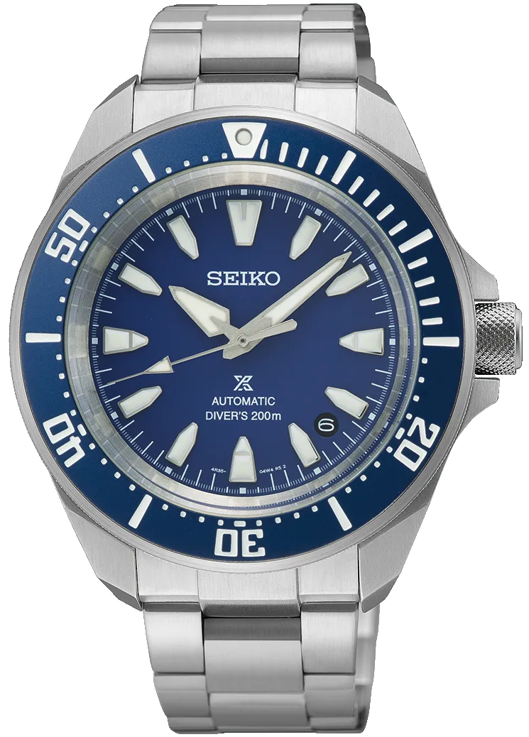 Seiko Prospex 4R Compact Mechanical Divers Cobalt Blue Watch sold by Jura Watches