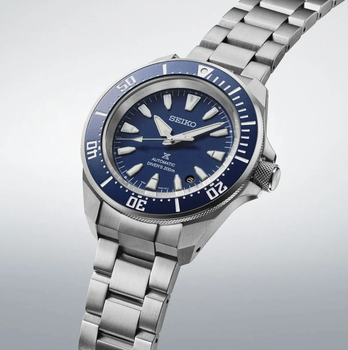 Seiko Prospex 4R Compact Mechanical Divers Cobalt Blue Watch sold by Jura Watches product image thumbnail 2