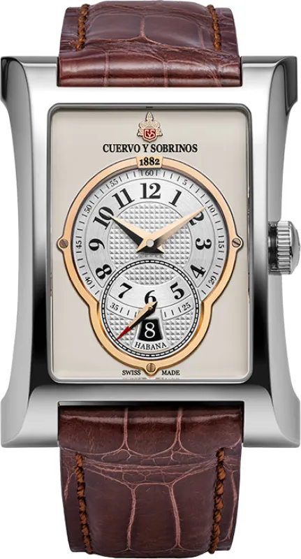 Cuervo y Sobrinos Esplendidos Heritage Watch sold by Jura Watches