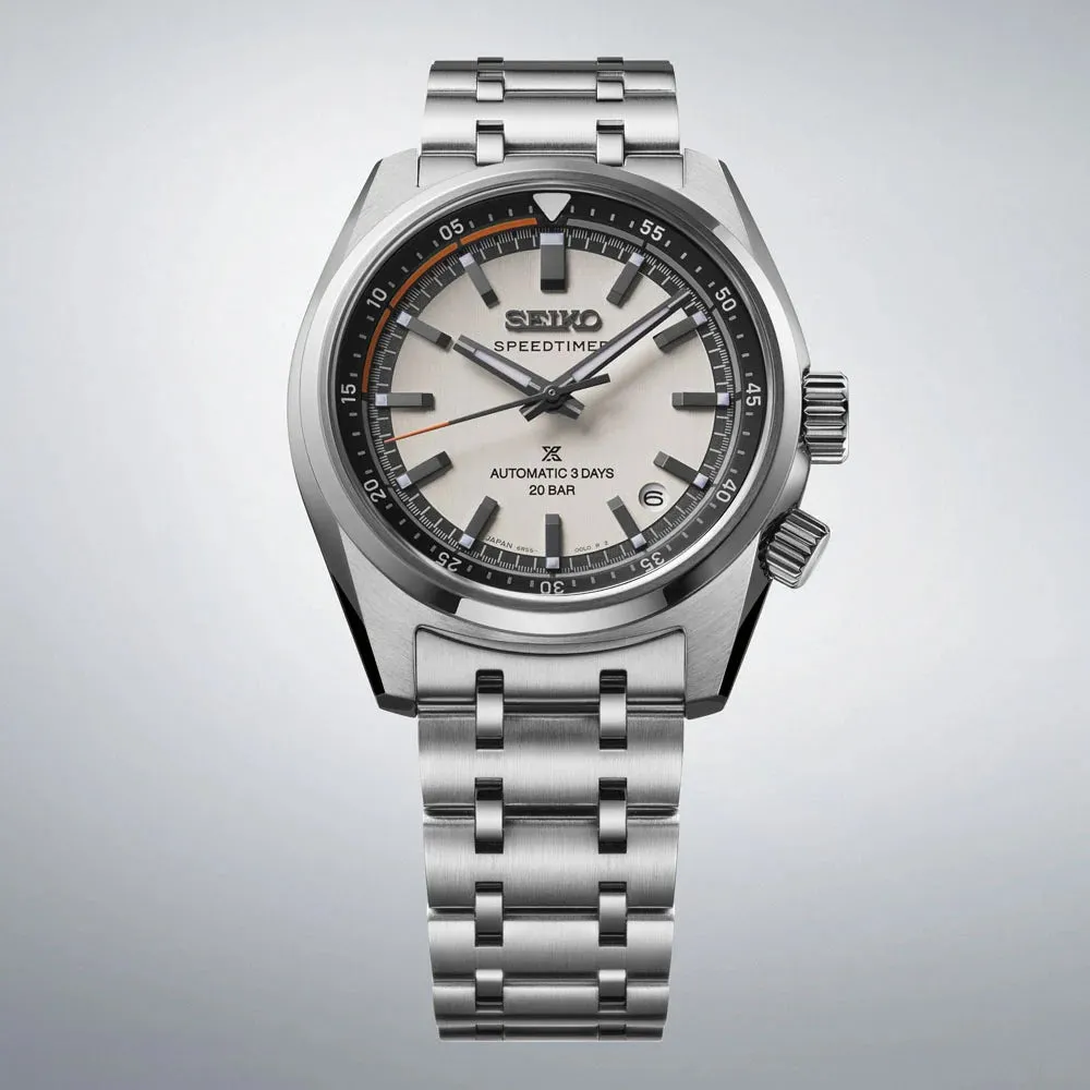 Seiko Speedtimer 6R Compact Countdown In Grey White Contrast Watch sold by Jura Watches product image thumbnail 2