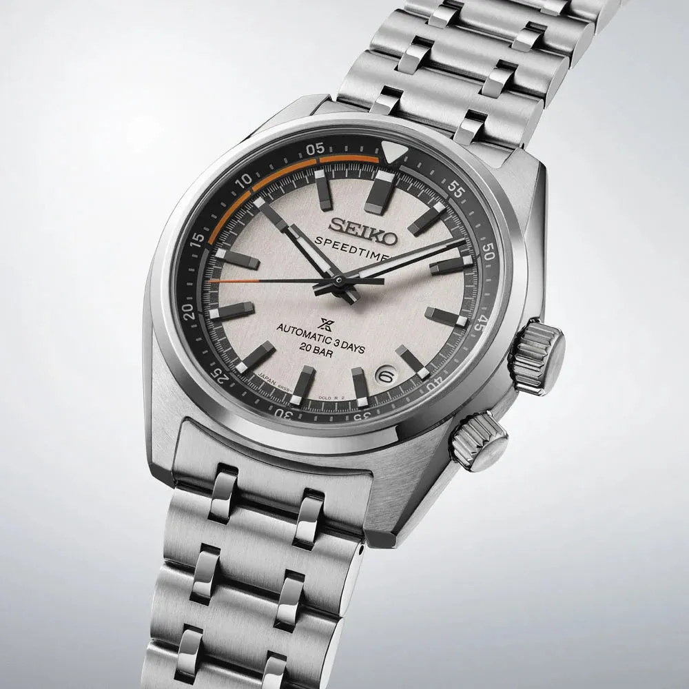Seiko Speedtimer 6R Compact Countdown In Grey White Contrast Watch sold by Jura Watches product image thumbnail 3