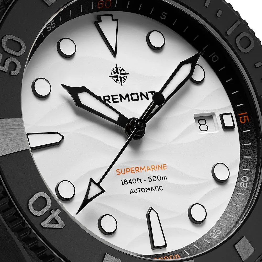 Bremont Supermarine Full Ceramic Polar White Nato Limited Edition Watch sold by Jura Watches product image thumbnail 4