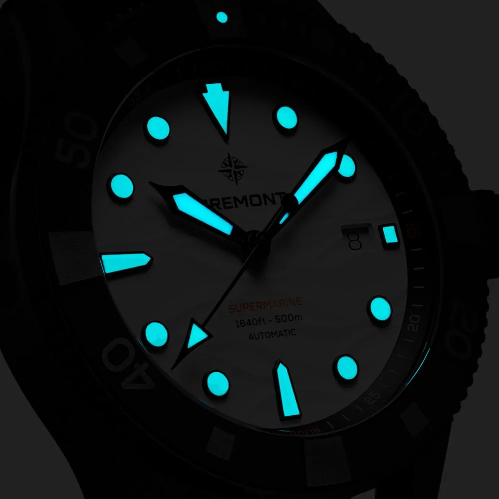 Bremont Supermarine Full Ceramic Polar White Nato Limited Edition Watch sold by Jura Watches product image thumbnail 3