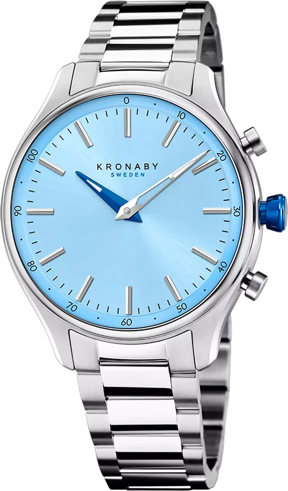 Kronaby Sekel Hybrid Smartwatch Bracelet Watch sold by Jura Watches