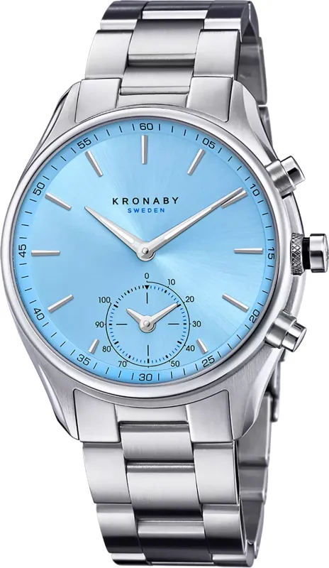Kronaby Sekel Hybrid Smartwatch Bracelet Watch sold by Jura Watches