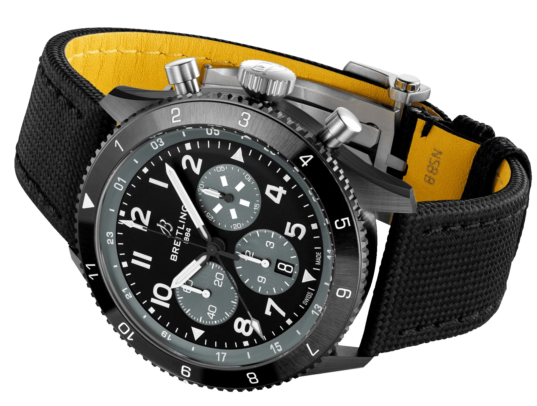 Breitling Ex-Display Super AVI B04 GMT 46 Mosquito Night Fighter Watch sold by Jura Watches product image thumbnail 3