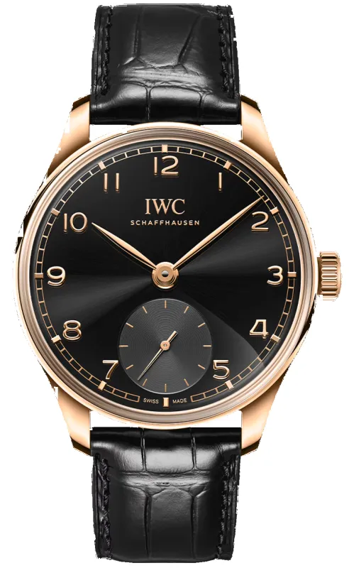 IWC Ex-Display Portugieser Automatic 40 Obsidian Watch sold by Jura Watches