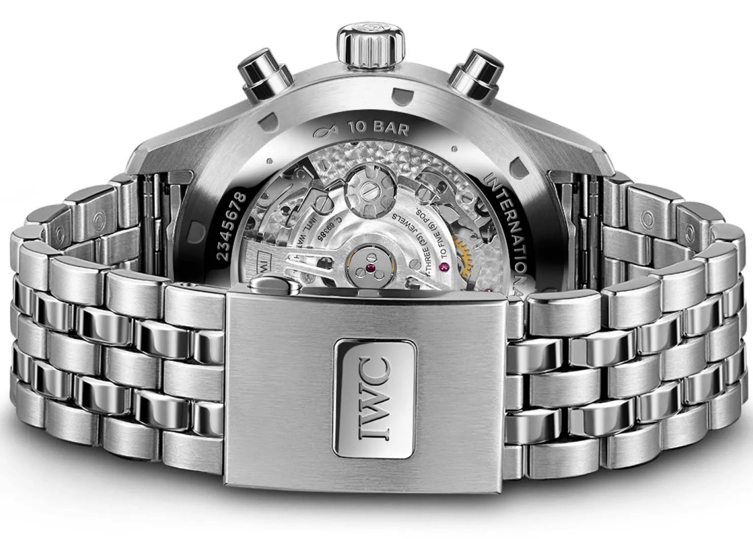 IWC Ex-Display Pilots Chronograph Watch sold by Jura Watches product image thumbnail 5