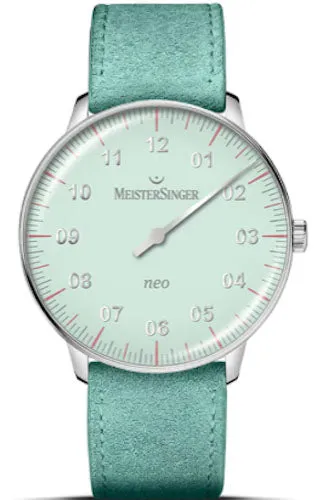 MeisterSinger Neo Special Light Green Mint Green Strap sold by Jura Watches