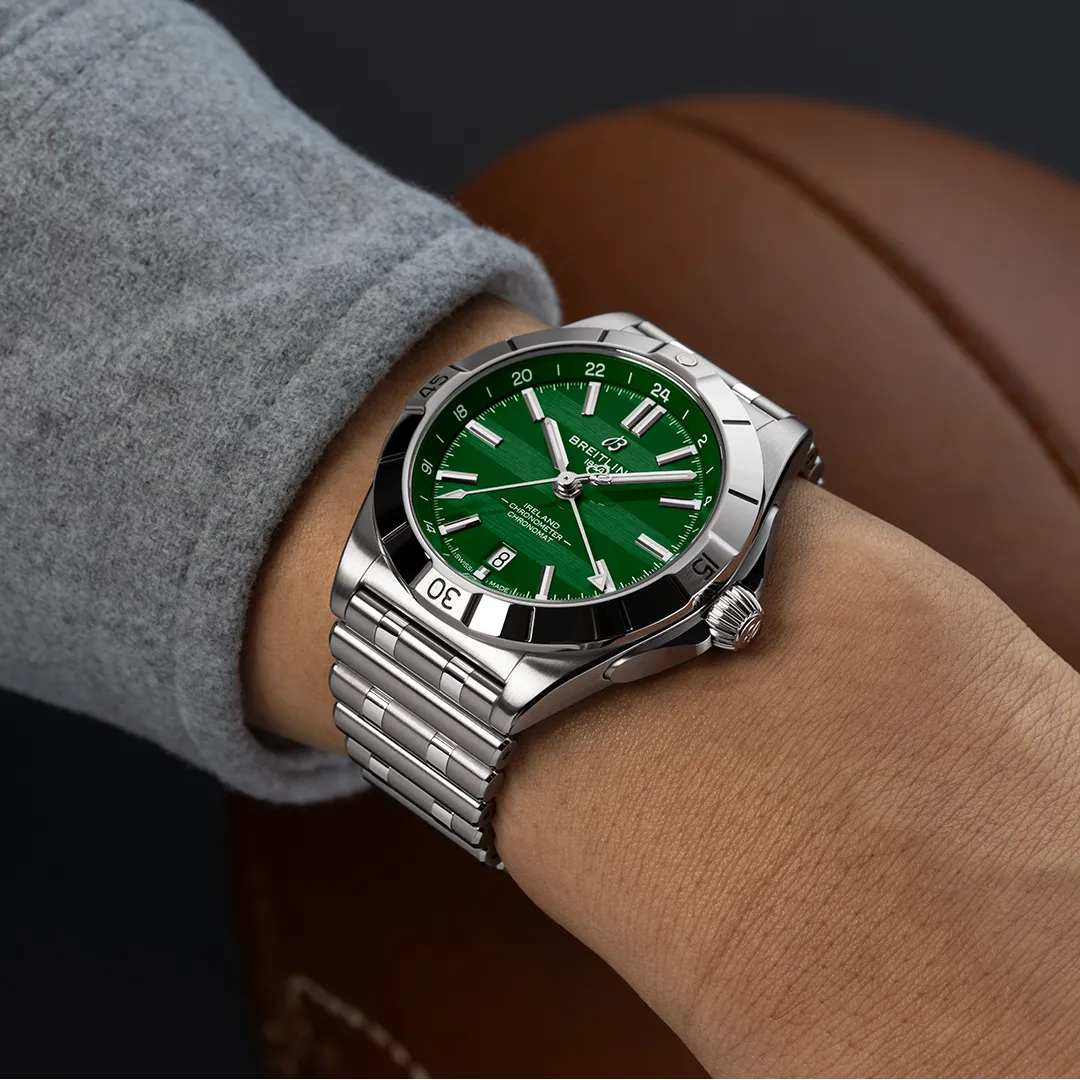 Breitling Pre-Owned Chronomat Six Nations GMT 40 Ireland Watch sold by Jura Watches product image thumbnail 5