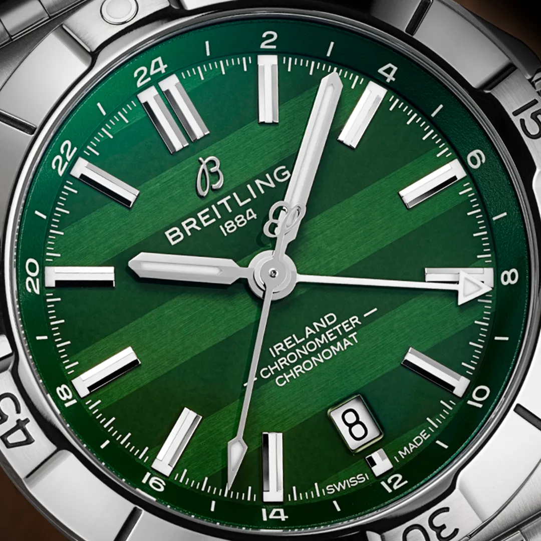 Breitling Pre-Owned Chronomat Six Nations GMT 40 Ireland Watch sold by Jura Watches product image thumbnail 3