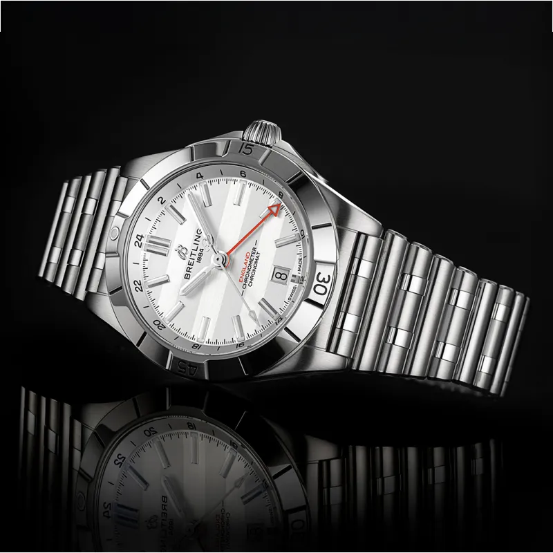 Breitling Pre-Owned Chronomat Six Nations GMT 40 England Watch sold by Jura Watches product image thumbnail 4