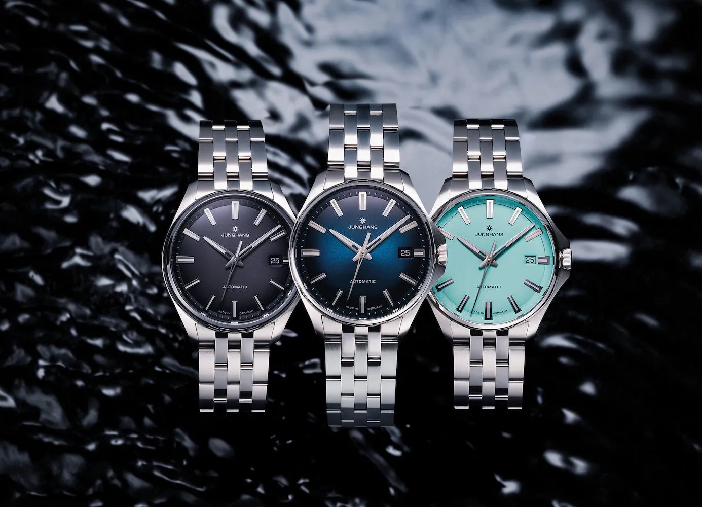 Junghans Meister S Automatic 36mm Dark Blue Watch sold by Jura Watches product image thumbnail 3