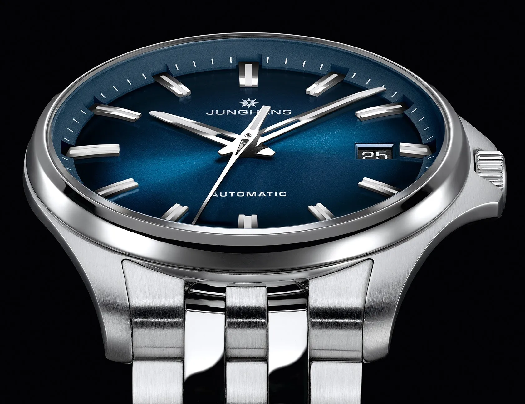Junghans Meister S Automatic 36mm Dark Blue Watch sold by Jura Watches product image thumbnail 2