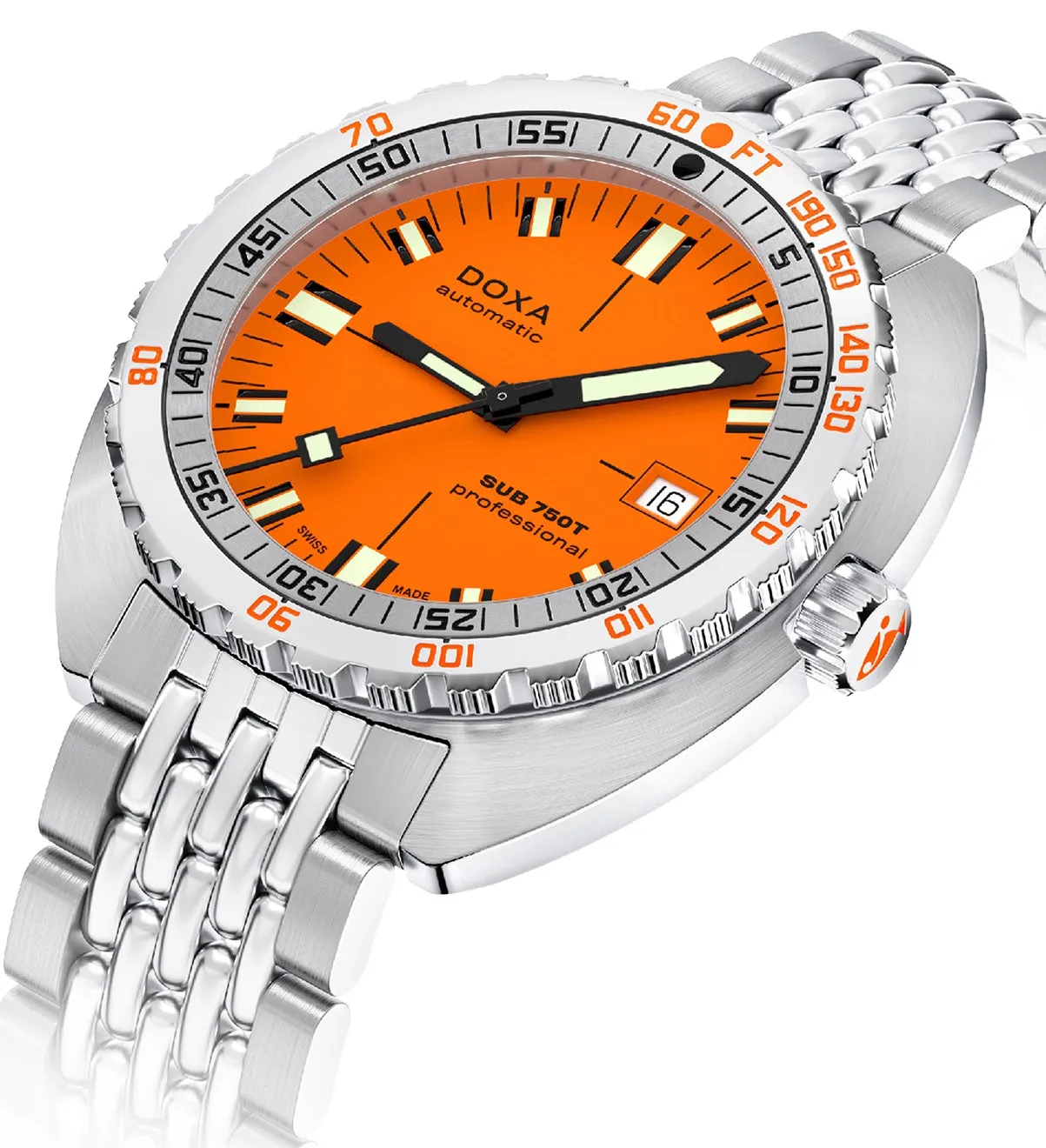 Doxa Sub 750T Professional Bracelet Watch sold by Jura Watches product image thumbnail 2