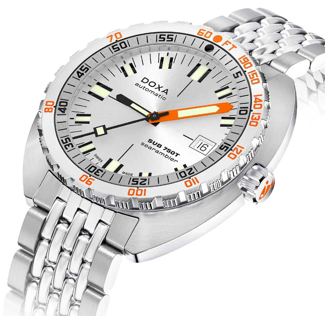 Doxa Sub 750T Searambler Bracelet Watch sold by Jura Watches product image thumbnail 2