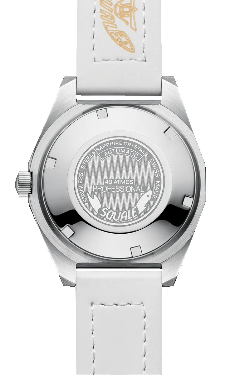 Squale Matic S Light Blue HydroLeather Watch sold by Jura Watches product image thumbnail 2