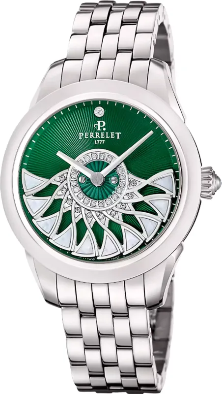 Perrelet Cleopatra Plume de Paon Watch Pre-Order sold by Jura Watches