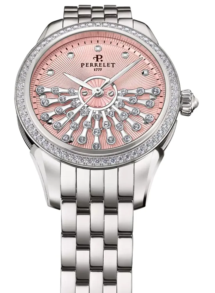 Perrelet Josephine Soie des Boudoirs Diamond Watch Pre-Order sold by Jura Watches product image thumbnail 3