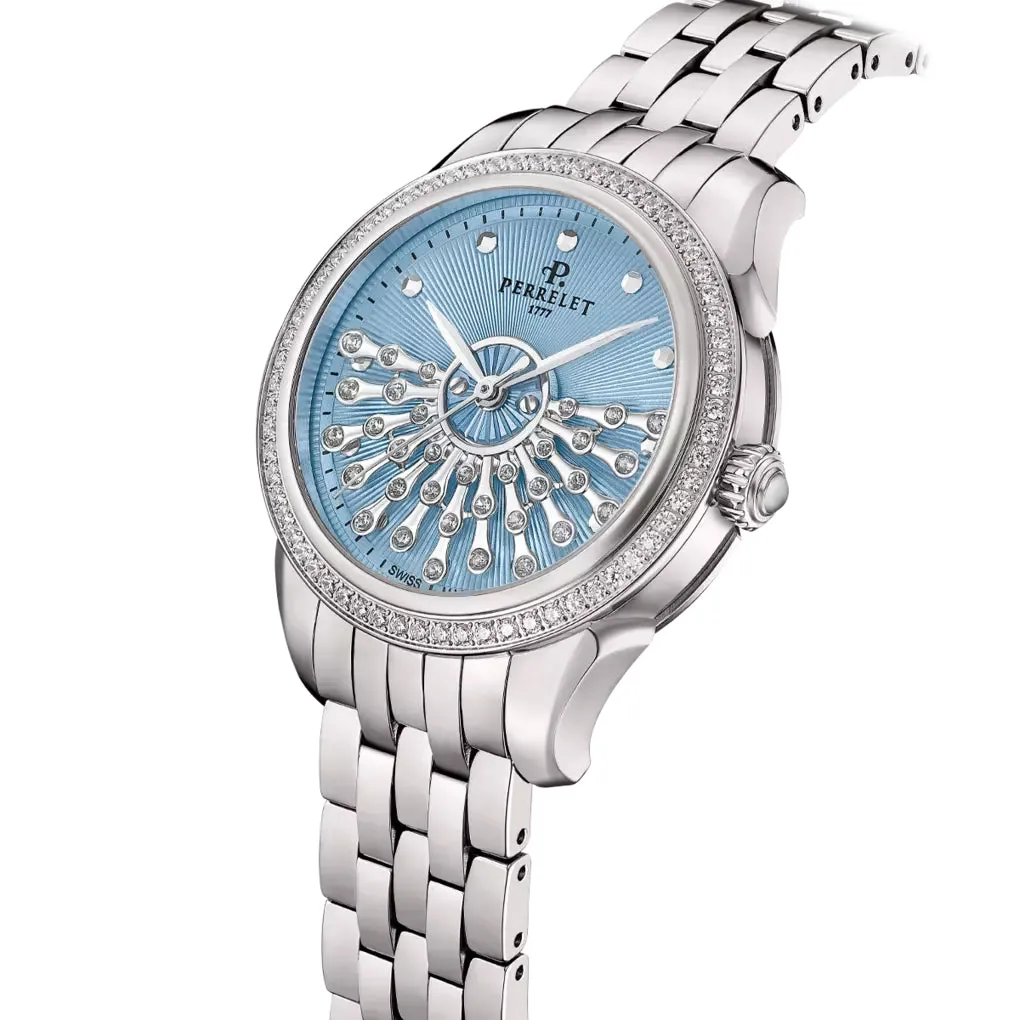 Perrelet Josephine Bleu de Saxe Diamond Watch Pre-Order sold by Jura Watches product image thumbnail 2