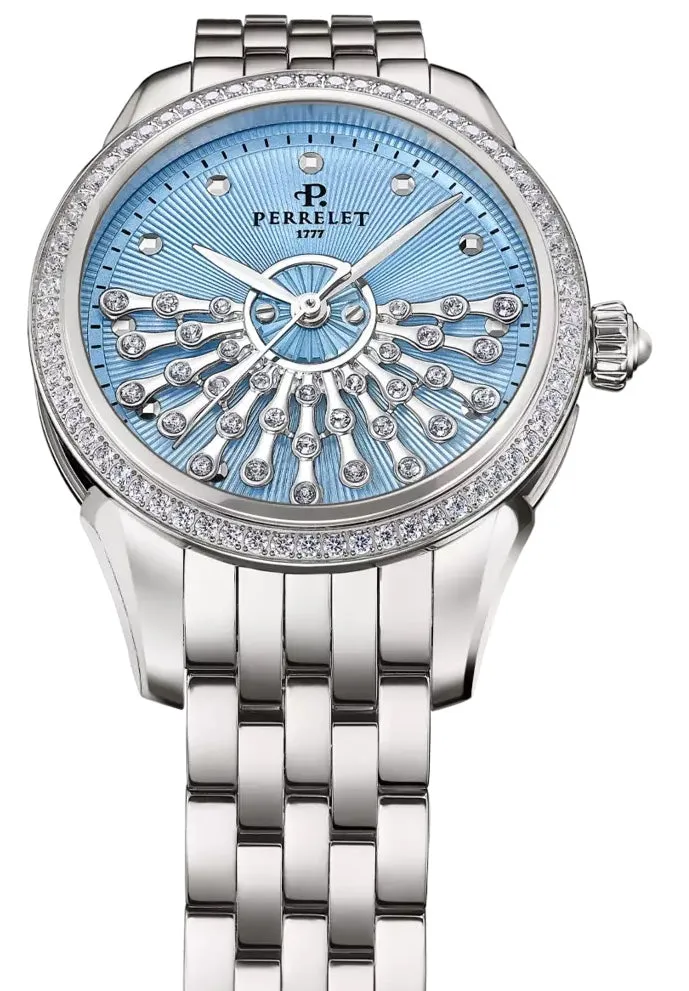 Perrelet Josephine Bleu de Saxe Diamond Watch Pre-Order sold by Jura Watches product image thumbnail 3