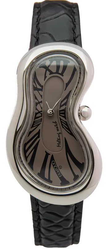 Exaequo Classic Melting SS Fume Dial Watch sold by Jura Watches