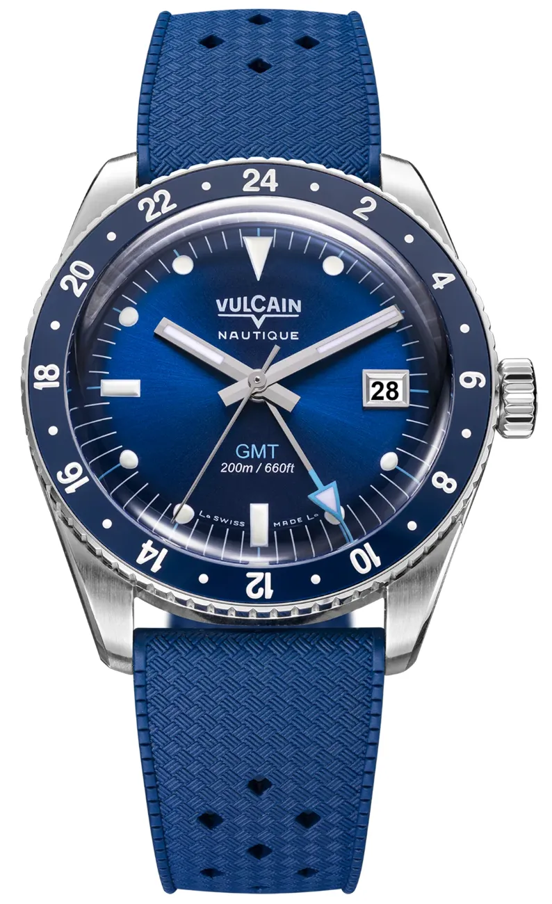 Vulcain Skindiver GMT Azul Limited Edition Watch sold by Jura Watches