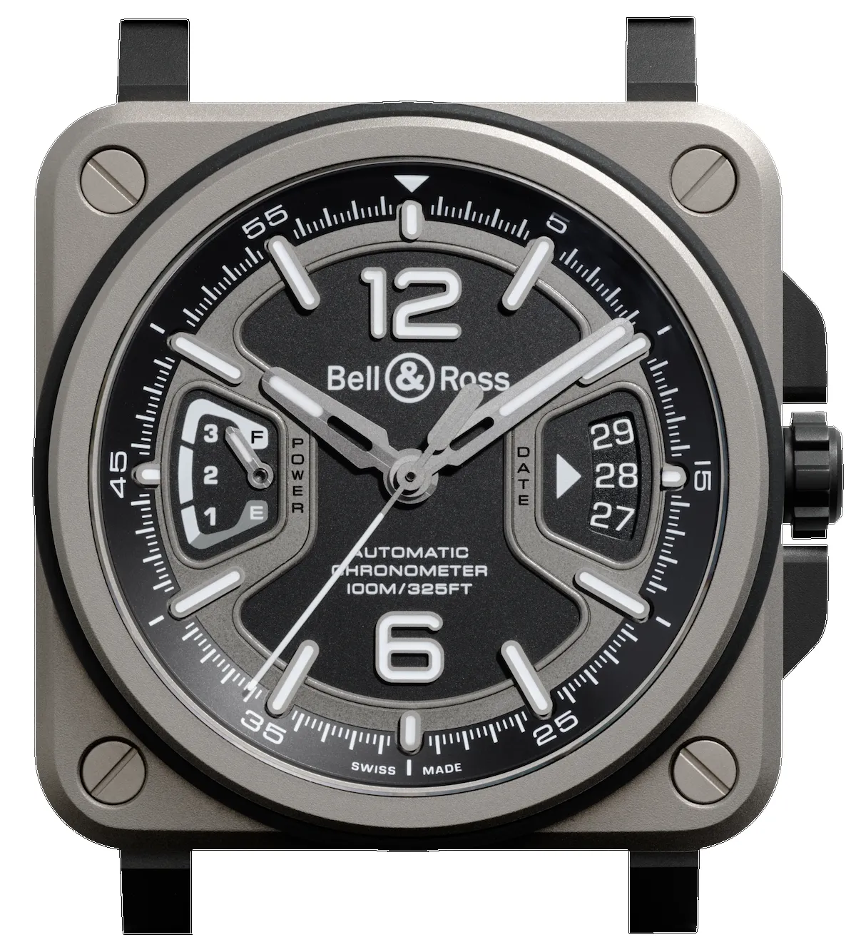 Bell & Ross BR X3 Black Titanium Watch sold by Jura Watches product image thumbnail 5