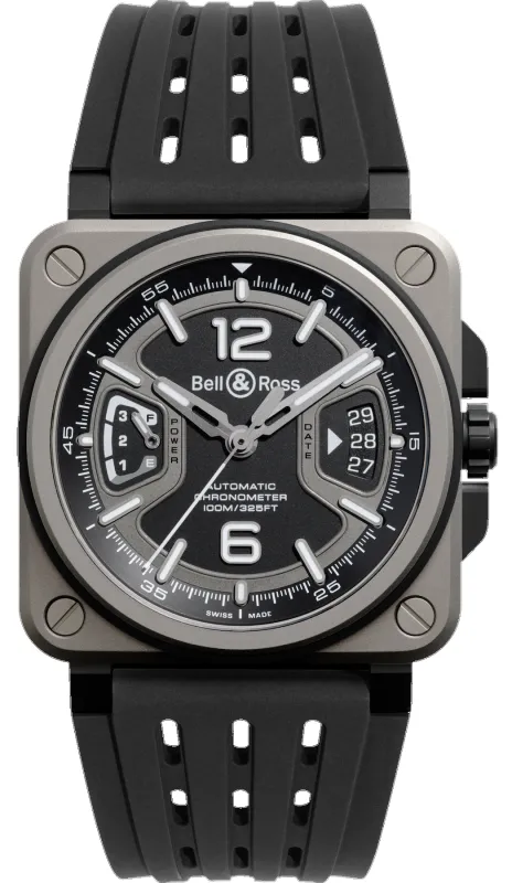 Bell & Ross BR X3 Black Titanium Watch made by Jura Watches