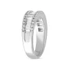 18ct White Gold Diamond Baguette Cut Half Eternity Ring sold by Jura Watches