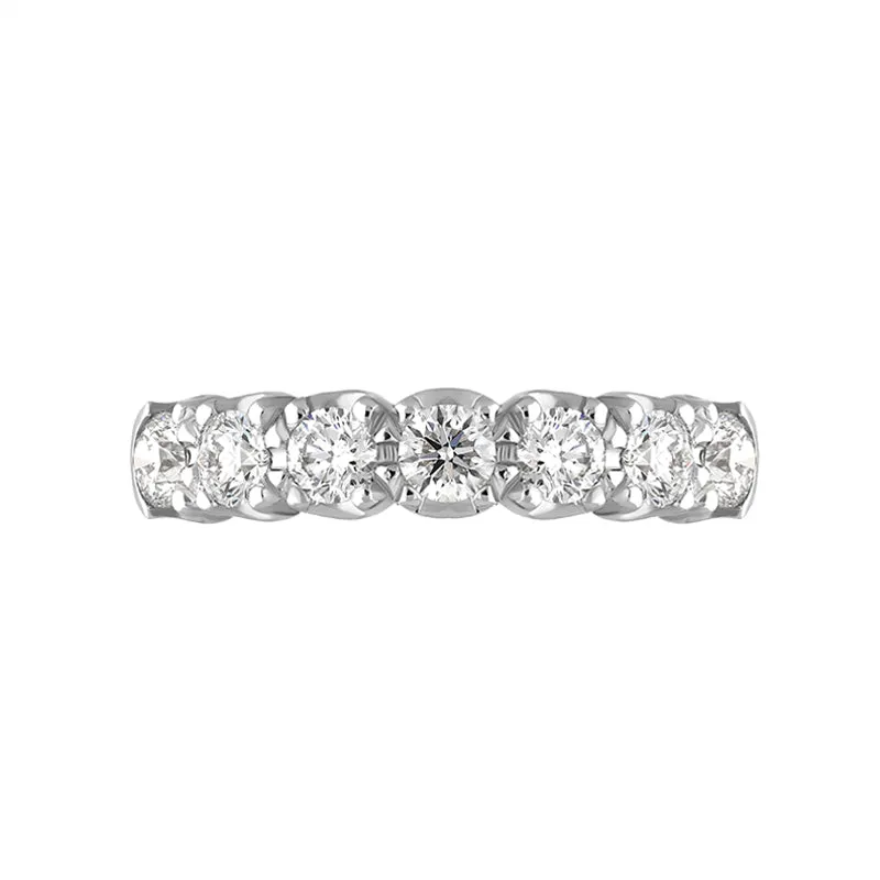 18ct Yellow Gold Diamond Seven Stone Half Eternity Ring sold by Jura Watches product image thumbnail 2