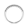 18ct White Gold Diamond Eleven Stone Half Eternity Ring sold by Jura Watches