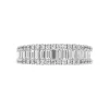 18ct White Gold 1.44ct Diamond Baguette Round Brilliant Cut Eternity Ring sold by Jura Watches