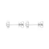 18ct White Gold 0.25ct Diamond Cluster Flower Stud Earrings sold by Jura Watches