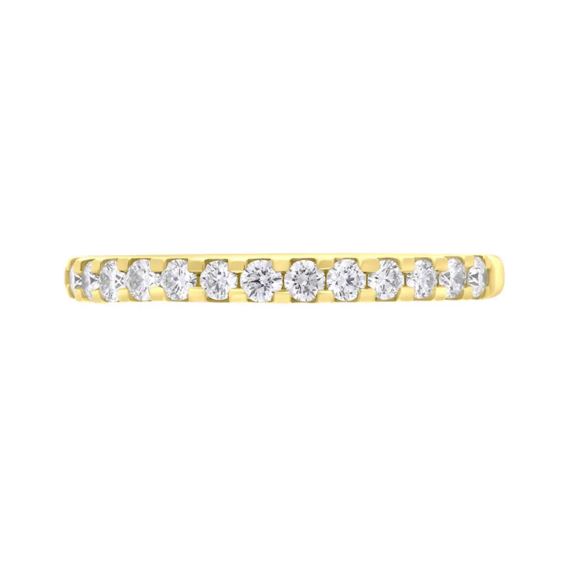 18ct Yellow Gold Diamond Half Eternity Ring sold by Jura Watches product image thumbnail 3