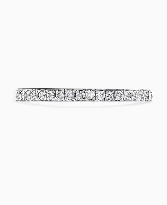 18ct White Gold 0.15ct Diamond Eternity Ring sold by Jura Watches product image thumbnail 2