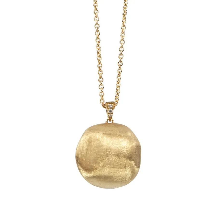 Marco Bicego Africa 18ct Yellow Gold Diamond Necklace sold by Jura Watches