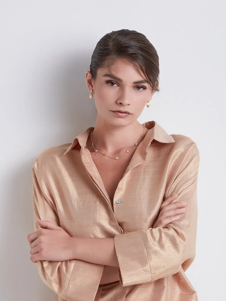 Marco Bicego Siviglia 18ct Yellow Gold 0.20ct Diamond Earrings sold by Jura Watches product image thumbnail 2