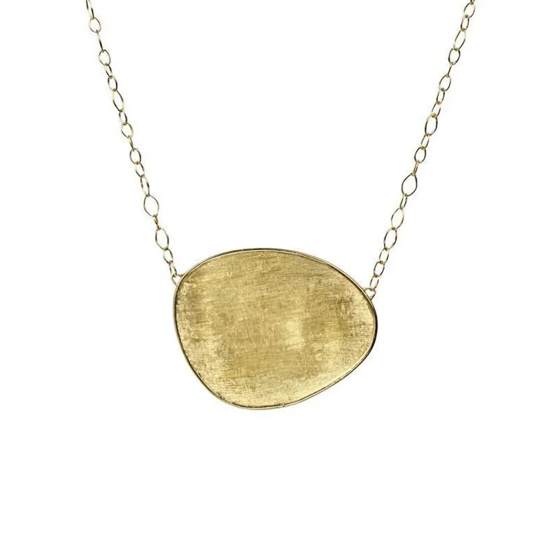 Marco Bicego Lunaria 18ct Yellow Gold Petal Shaped Necklace sold by Jura Watches