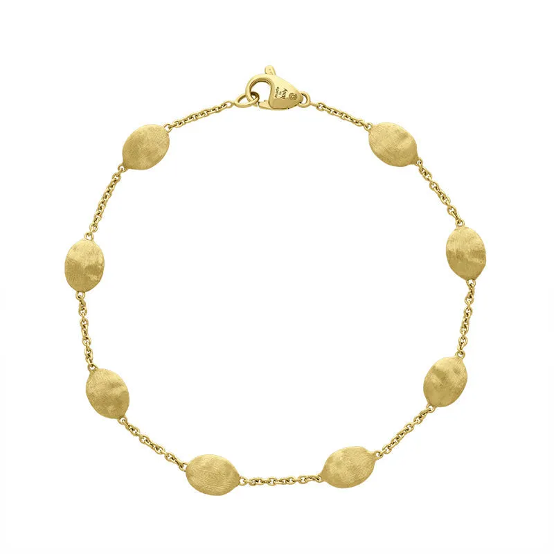 Marco Bicego Siviglia 18ct Yellow Gold Bracelet sold by Jura Watches