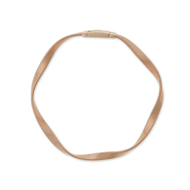 Marco Bicego Marrakech Supreme 18ct Rose Gold Bracelet sold by Jura Watches