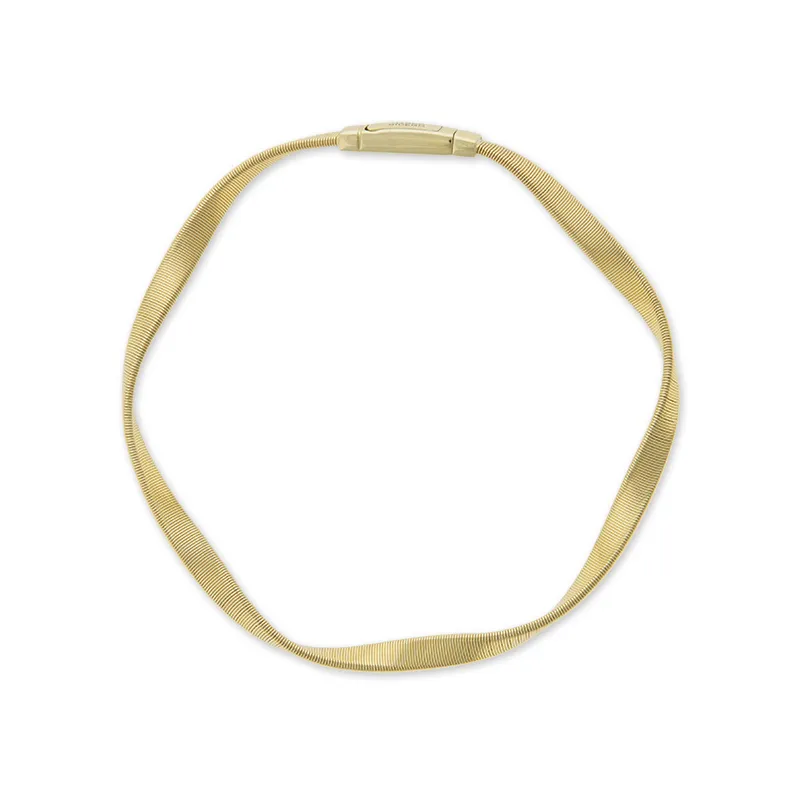 Marco Bicego Marrakech Supreme 18ct Yellow Gold Bracelet sold by Jura Watches
