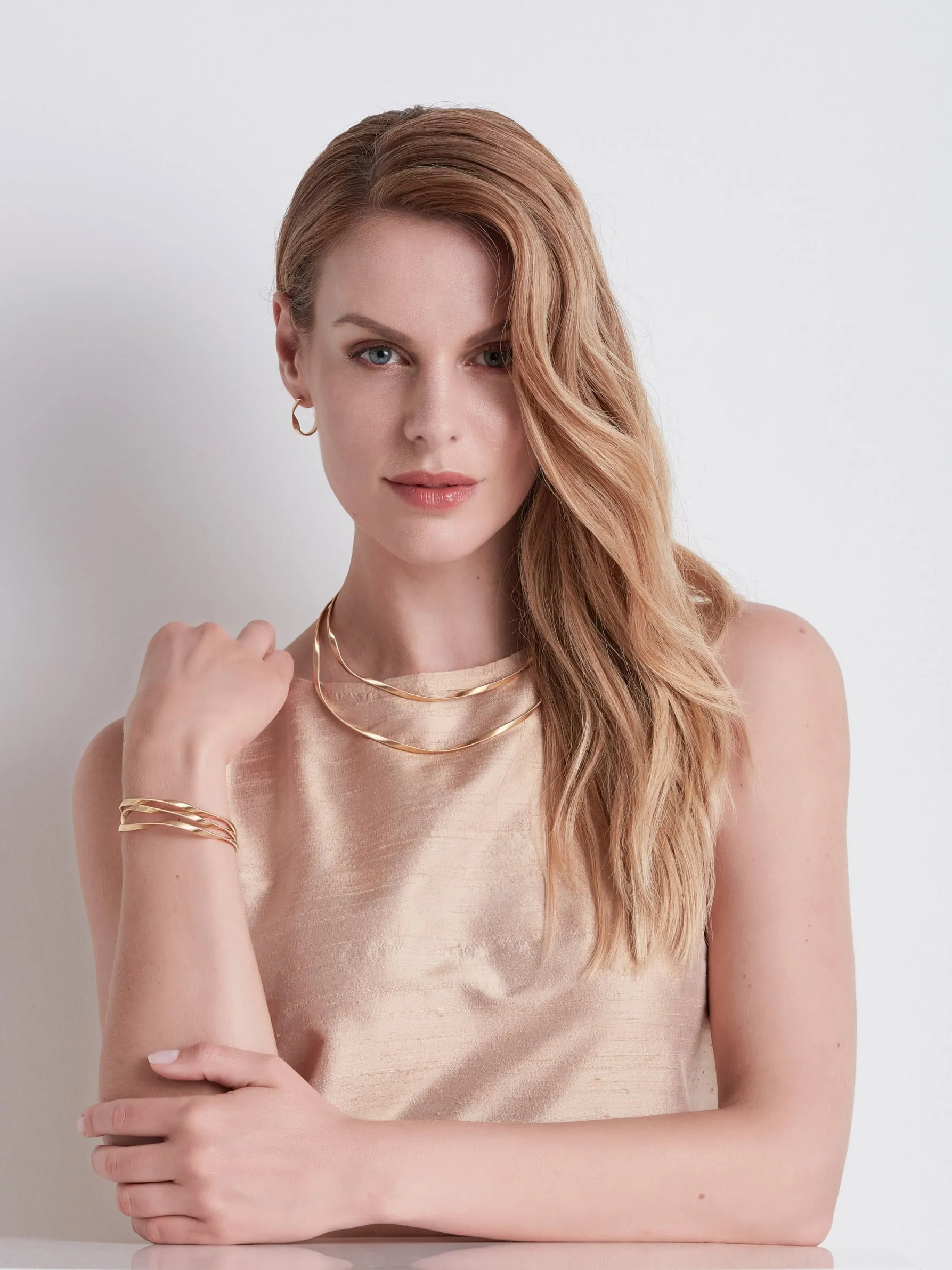 Marco Bicego Marrakech Supreme 18ct Yellow Gold Three Row Bracelet sold by Jura Watches product image thumbnail 3