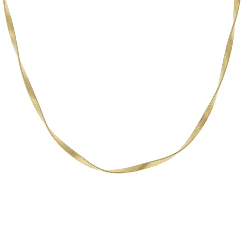 Marco Bicego Marrakech Supreme 18ct Yellow Gold Necklace sold by Jura Watches product image thumbnail 2