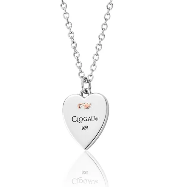 Clogau Tree of Life Sterling Silver Insignia Heart Pendant sold by Jura Watches