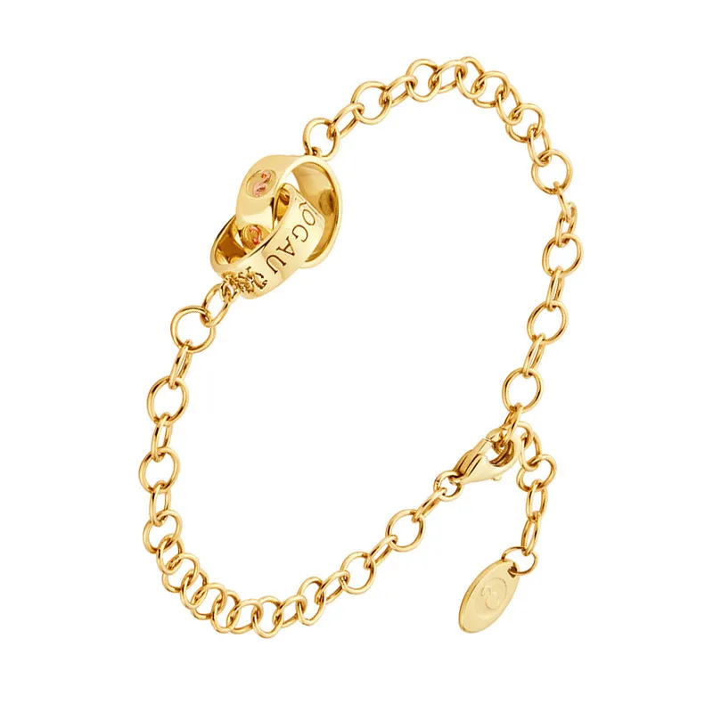 Clogau Tree Of Life Insignia 9ct Yellow Gold Links Bracelet sold by Jura Watches