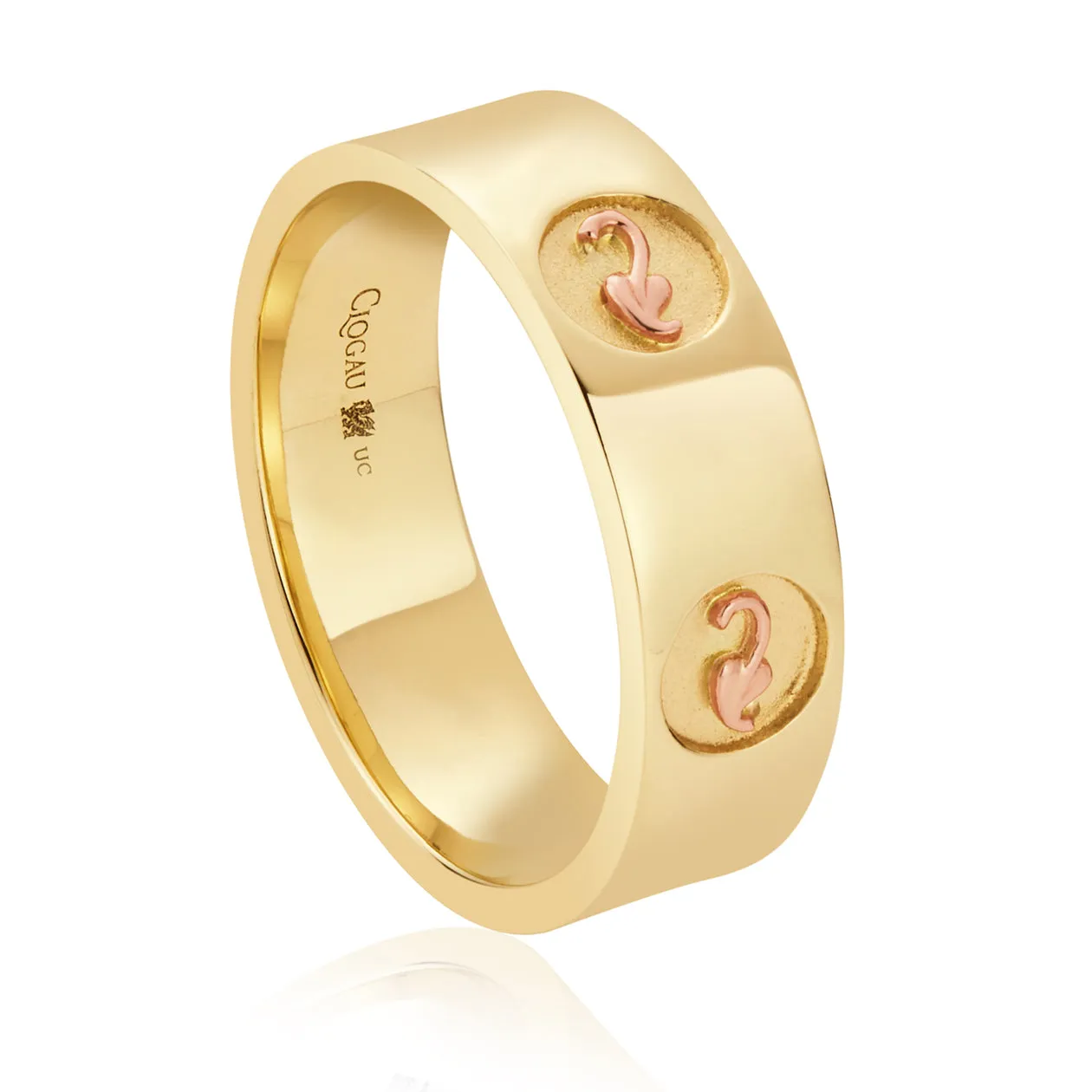 Clogau Tree Of Life Insignia 9ct Yellow Gold Ring sold by Jura Watches
