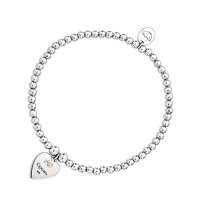Clogau Affinity Tree Of Life Insignia Heart Sterling Silver Bead Bracelet sold by Jura Watches