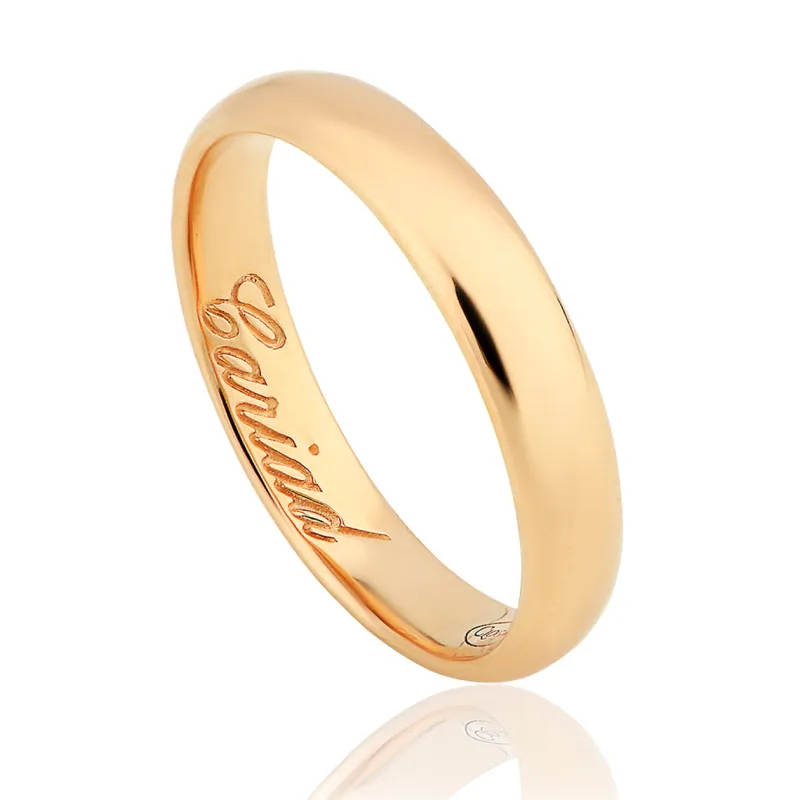 Clogau 1854 18ct Rose Gold 4mm Wedding Ring sold by Jura Watches